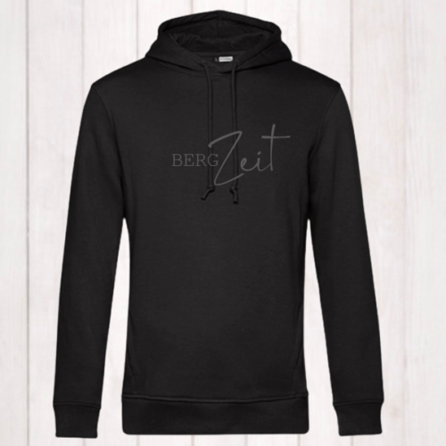 Hoodie „BERGZeit“ Design 1 (Unisex), Biobaumwolle