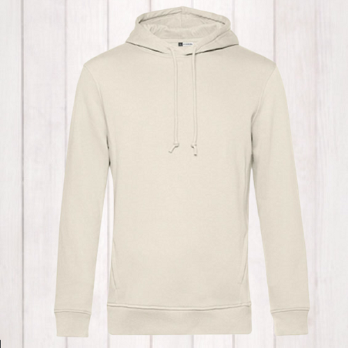 Hoodie „MEER macht glücklich“ (Unisex), Biobaumwolle