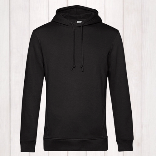 Hoodie „LAUFEN macht glücklich“ (Unisex), Biobaumwolle