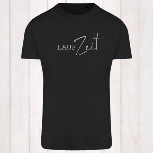 Sport-Shirt „LAUF-Zeit“, (Herren), recycelt